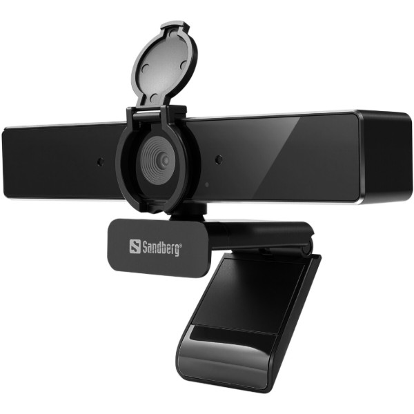 Фото - Веб-камера для комп'ютера Sandberg 4K Webcam USB-A/USB-C connection, ENC, Remote control (134-45)